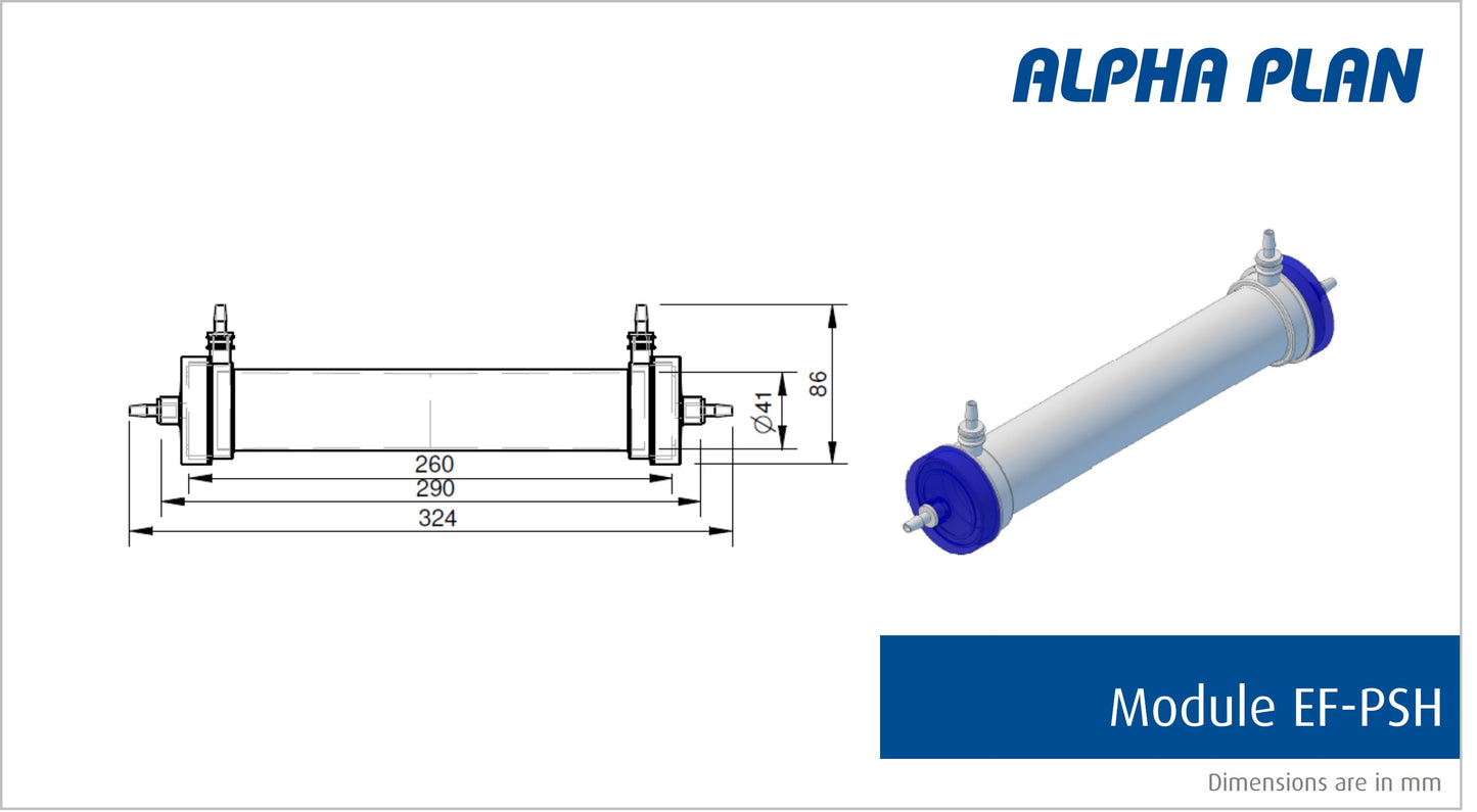 
                  
                    Hollow fiber filter - EF-PSH
                  
                