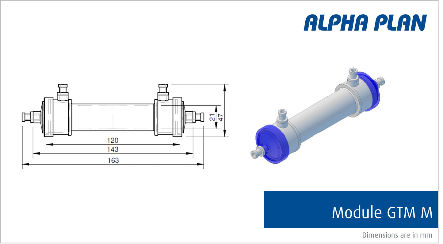 
                  
                    Hollow fiber filter - GTM M
                  
                